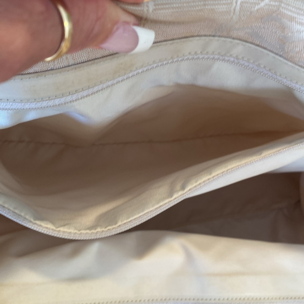 🎉 AUTHENTIC CHANEL CC TRAVEL LINE CANVIS TOTE‼️ - Picture 9 of 17